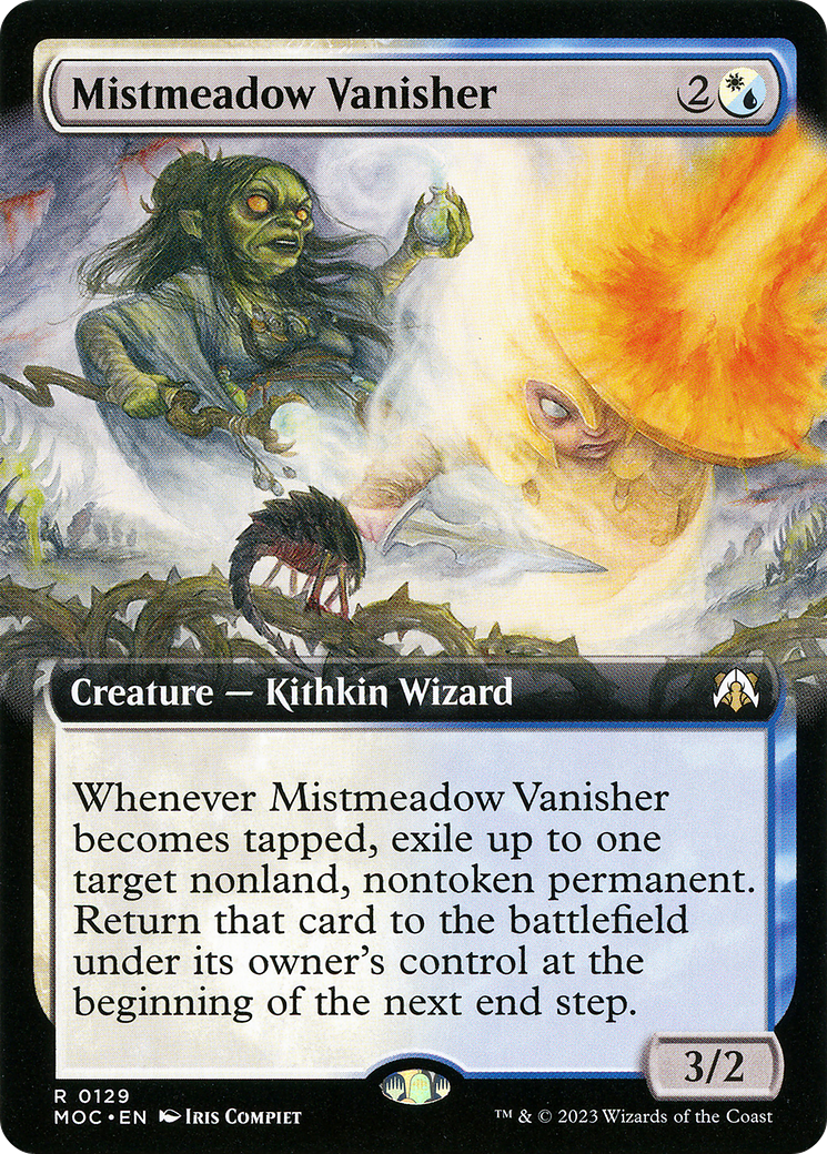 Mistmeadow Vanisher (Extended Art) [March of the Machine Commander] Foil