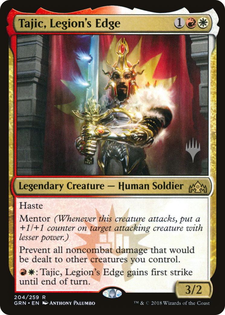 Tajic, Legion's Edge (Promo Pack) [Guilds of Ravnica Promos] Foil