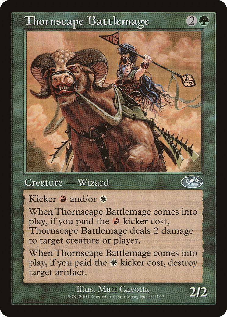 Thornscape Battlemage [Planeshift] Foil
