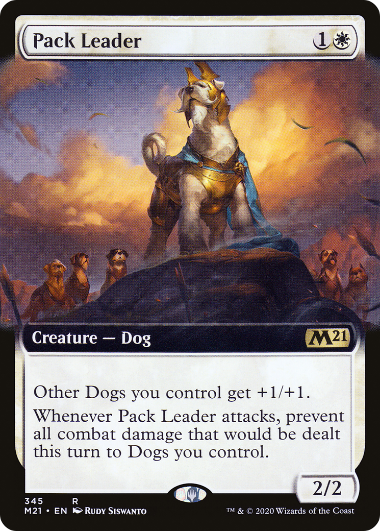 Pack Leader (Extended Art) [Core Set 2021] Foil