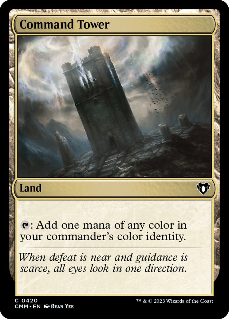Command Tower [Commander Masters] Foil