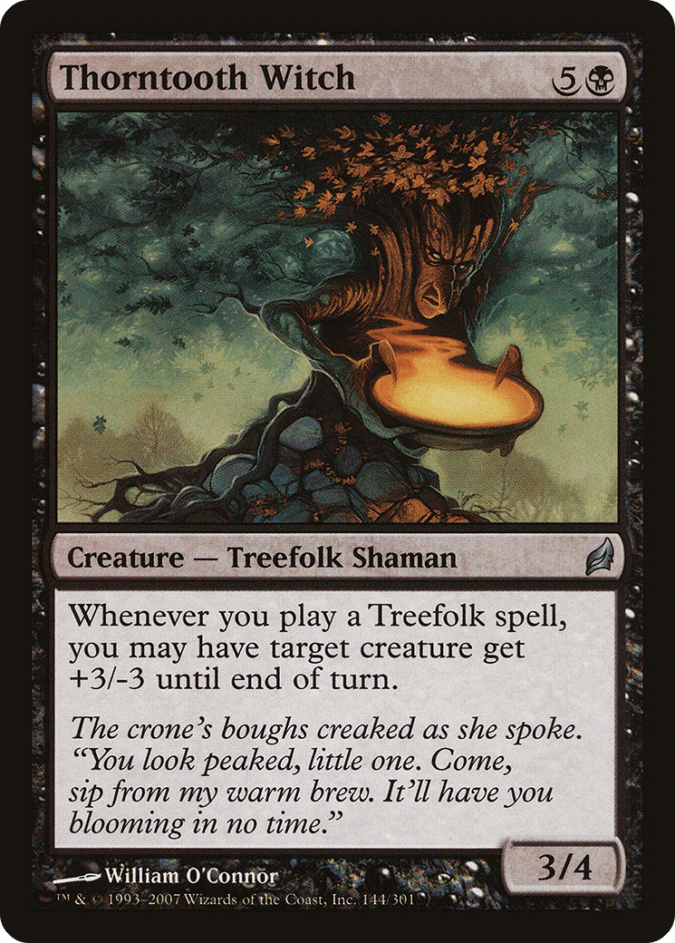 Thorntooth Witch [Lorwyn] Foil