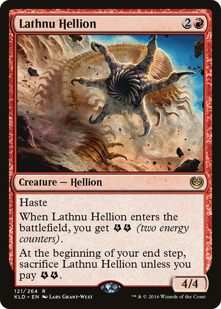 Lathnu Hellion [Kaladesh] Foil