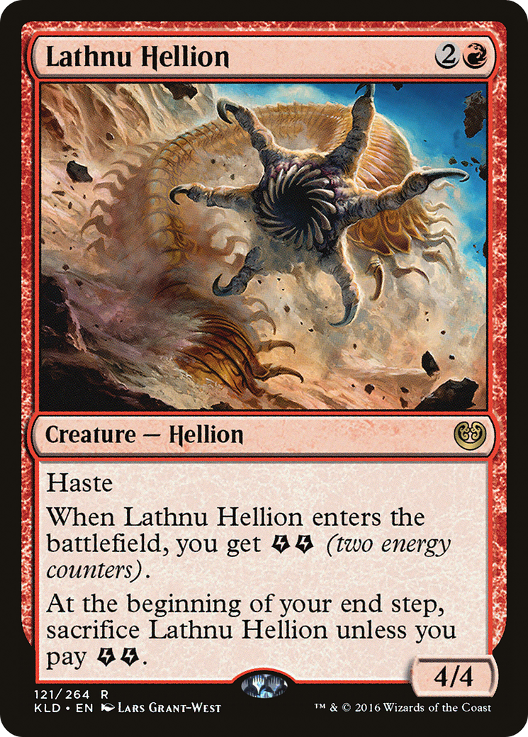 Lathnu Hellion [Kaladesh] Foil