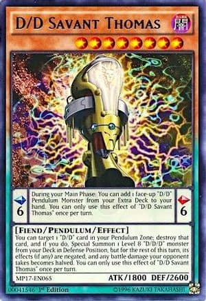 D/D Savant Thomas [MP17-EN065] Rare