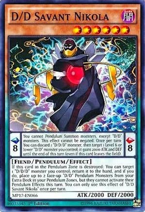 D/D Savant Nikola [MP17-EN066] Common
