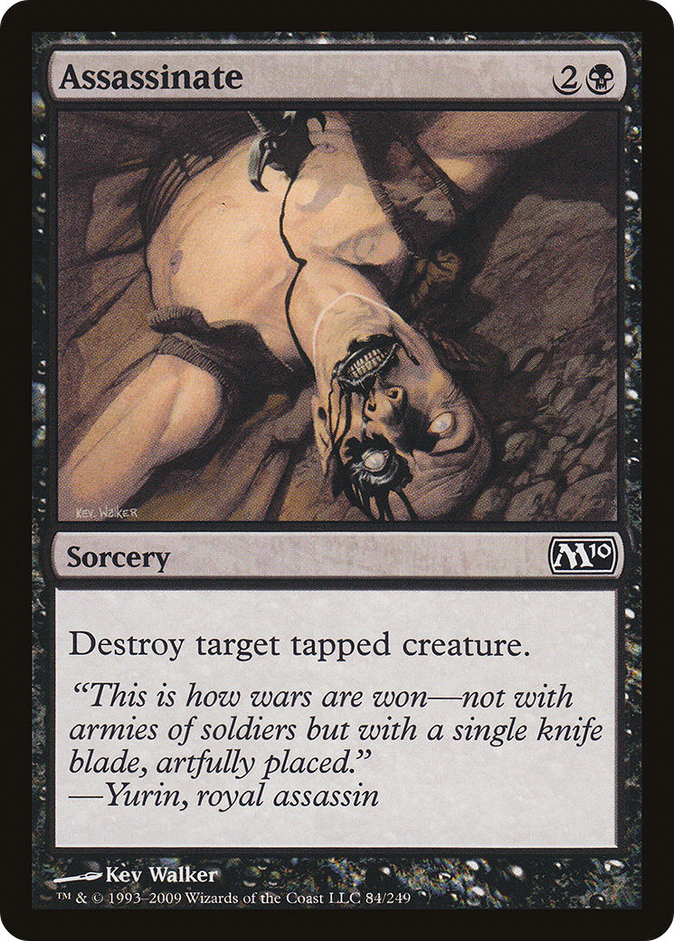 Assassinate [Magic 2010] Foil