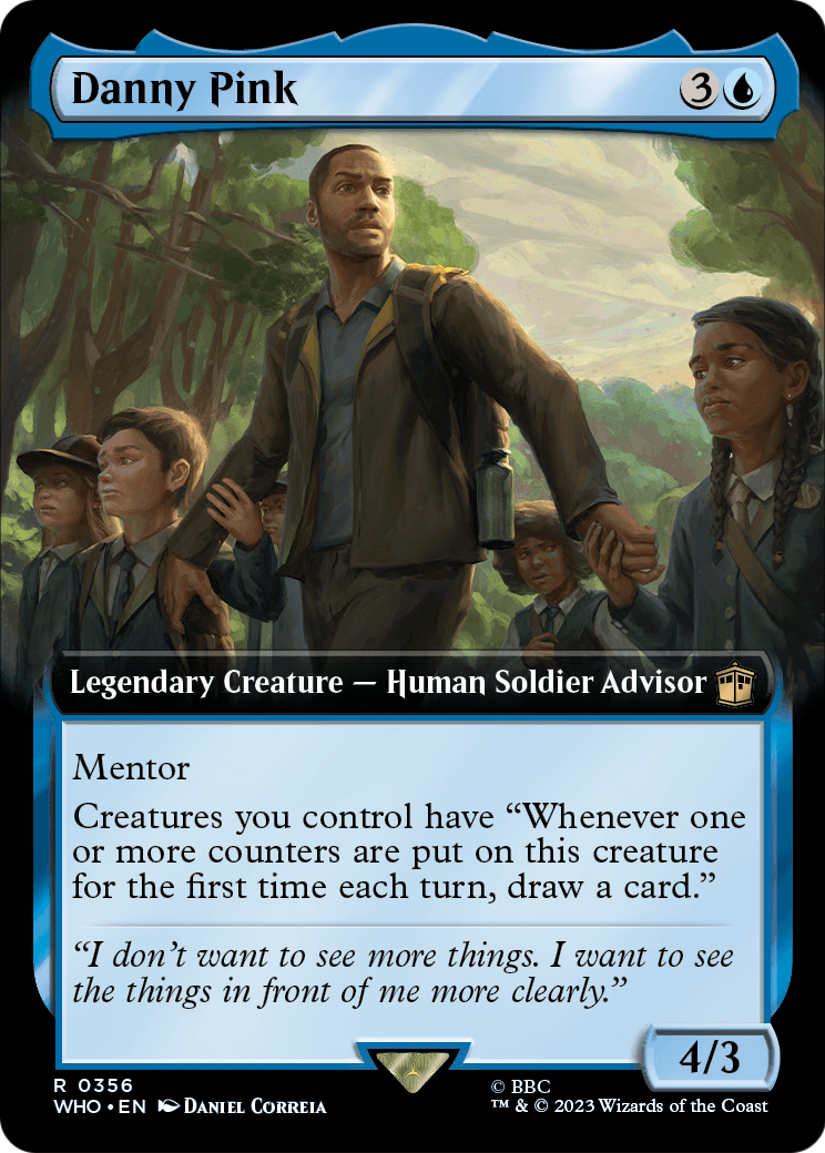 Danny Pink (Extended Art) [Doctor Who] Foil