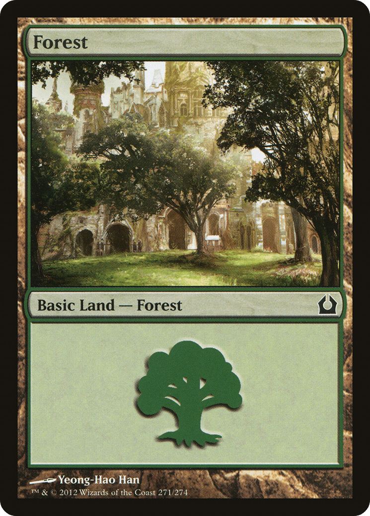 Forest (271) [Return to Ravnica] Foil