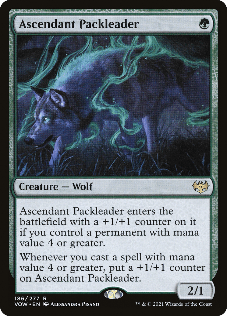 Ascendant Packleader [Innistrad: Crimson Vow] Foil
