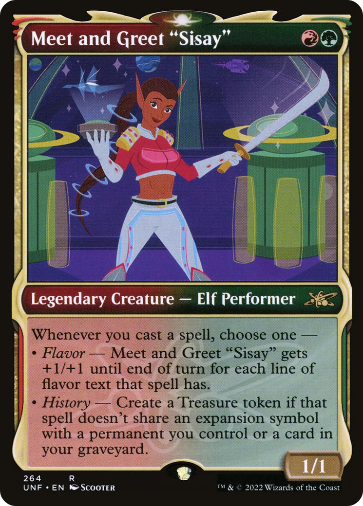 Meet and Greet "Sisay" (Showcase) [Unfinity] Foil