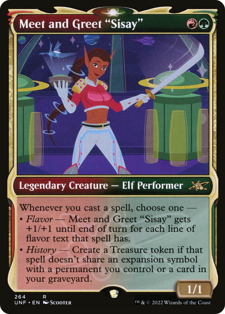 Meet and Greet "Sisay" (Showcase) [Unfinity] Foil