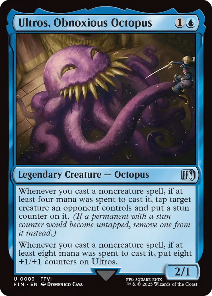Ultros, Obnoxious Octopus (083) [FINAL FANTASY]  Foil