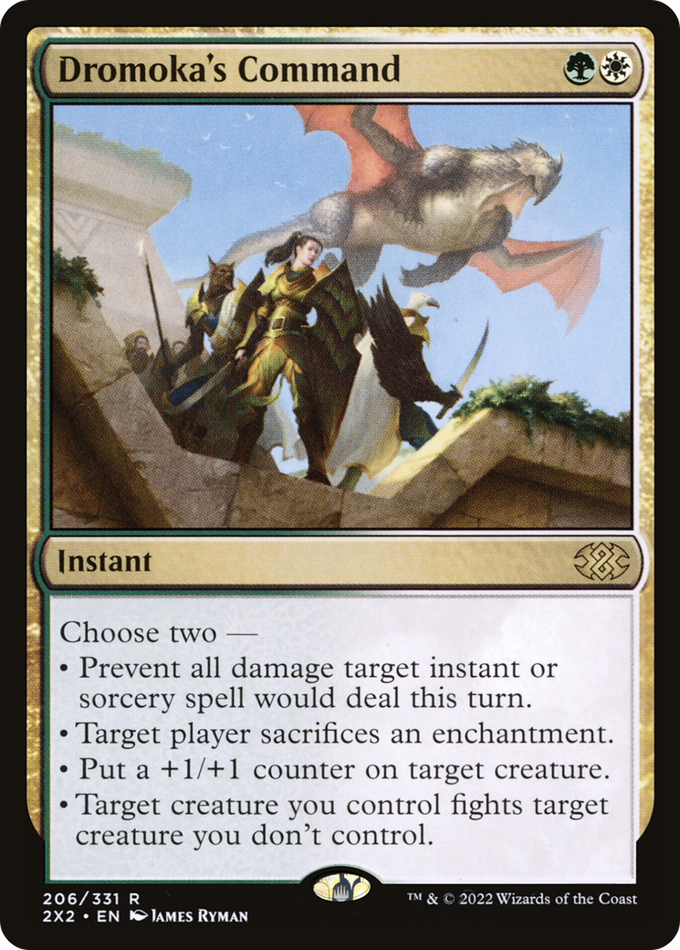 Dromoka's Command [Double Masters 2022] Foil