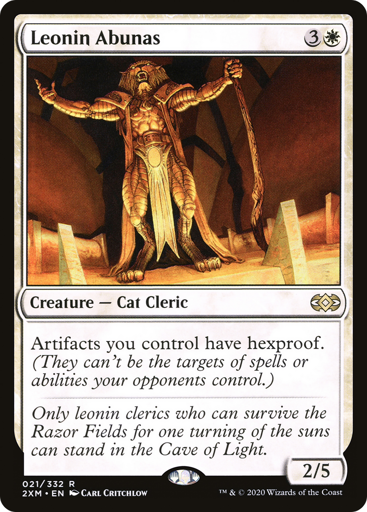 Leonin Abunas [Double Masters] Foil