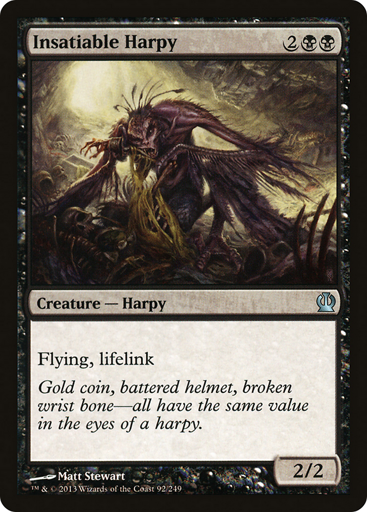 Insatiable Harpy [Theros]