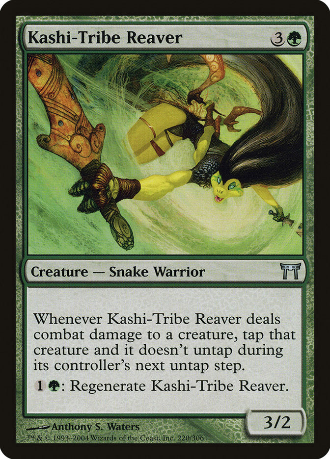 Kashi-Tribe Reaver 220/306 (Champions of Kamigawa)  - Foil