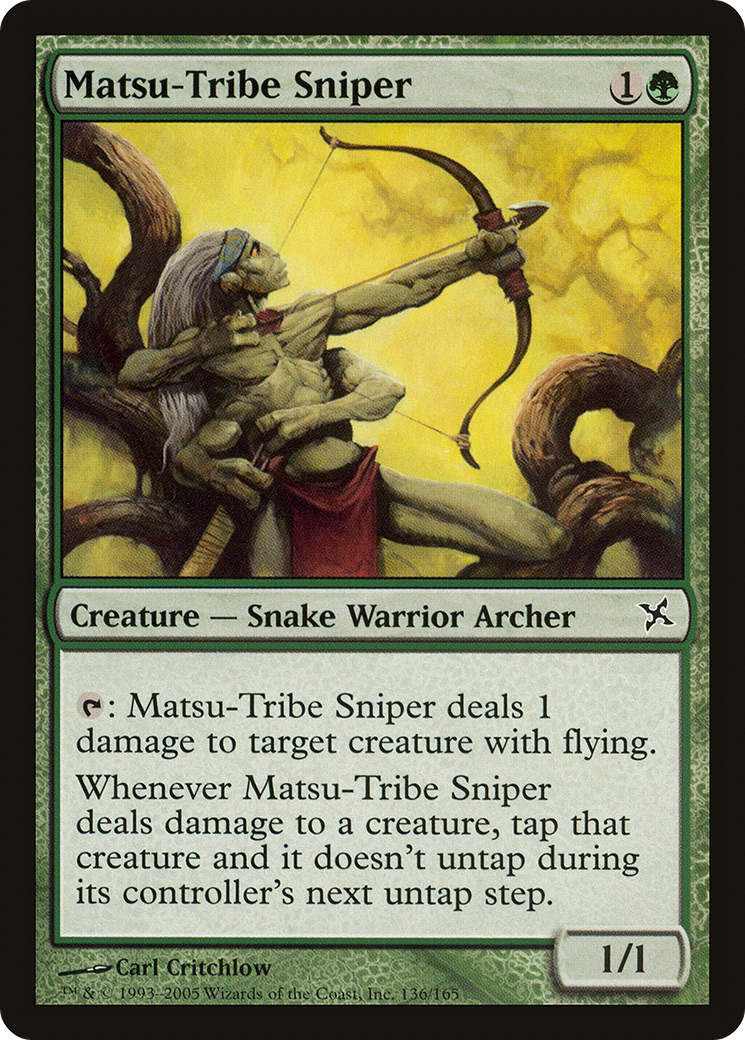 Matsu-Tribe Sniper [Betrayers of Kamigawa] Foil