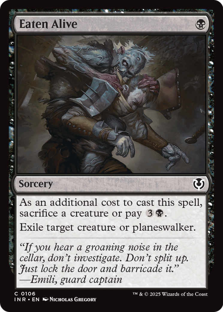 Eaten Alive (-106) [Innistrad Remastered]  Foil