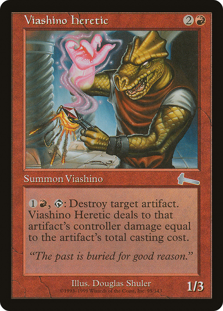 Viashino Heretic [Urza's Legacy] Foil