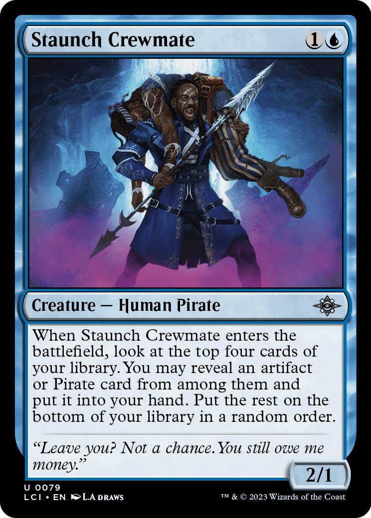 Staunch Crewmate [The Lost Caverns of Ixalan] Foil
