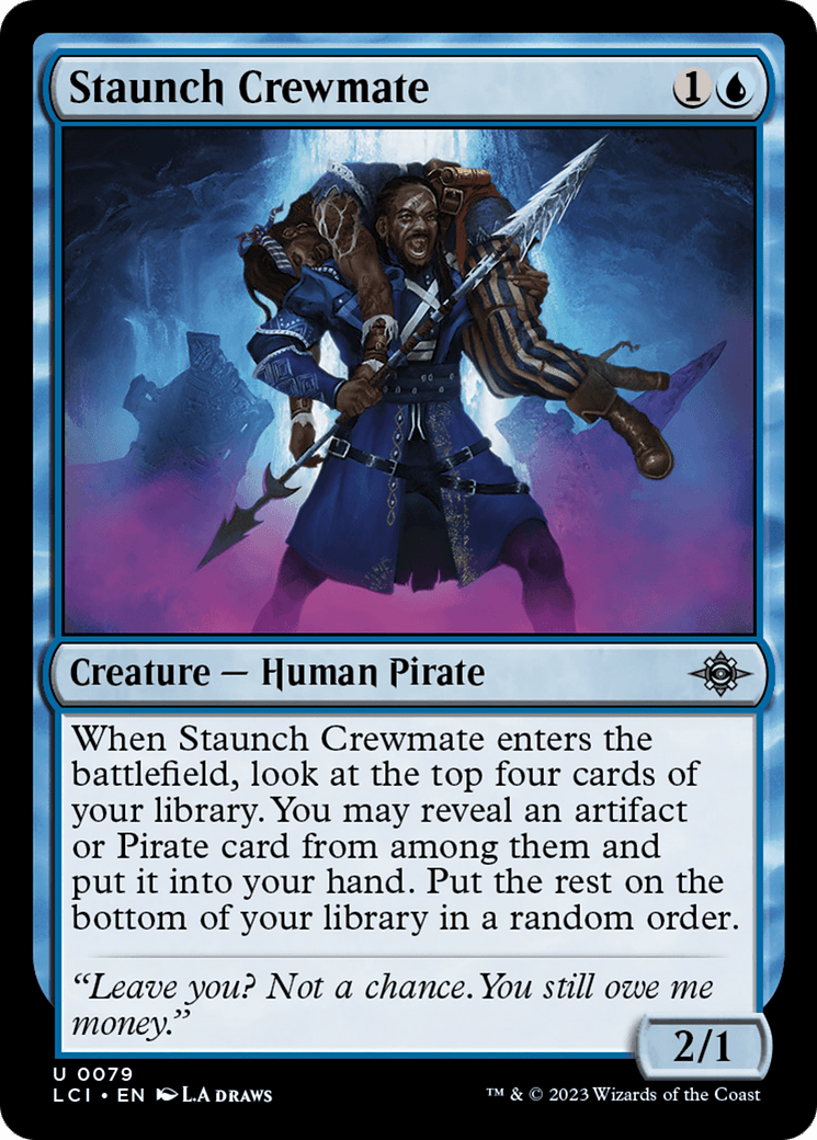 Staunch Crewmate [The Lost Caverns of Ixalan] Foil