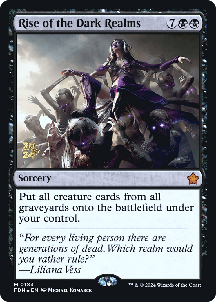 Rise of the Dark Realms (183) [Prerelease Cards]  Foil