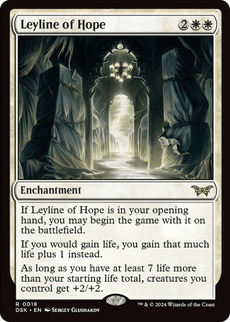 Leyline of Hope [Duskmourn: House of Horror] Foil