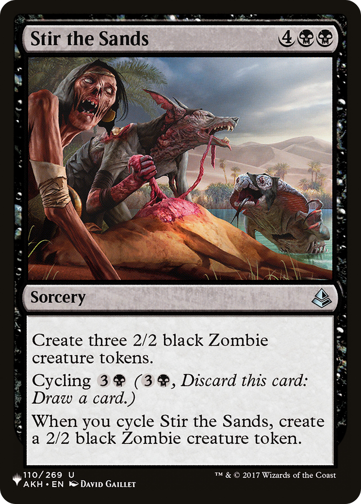 Stir the Sands |  (AKH-110) [The List]
