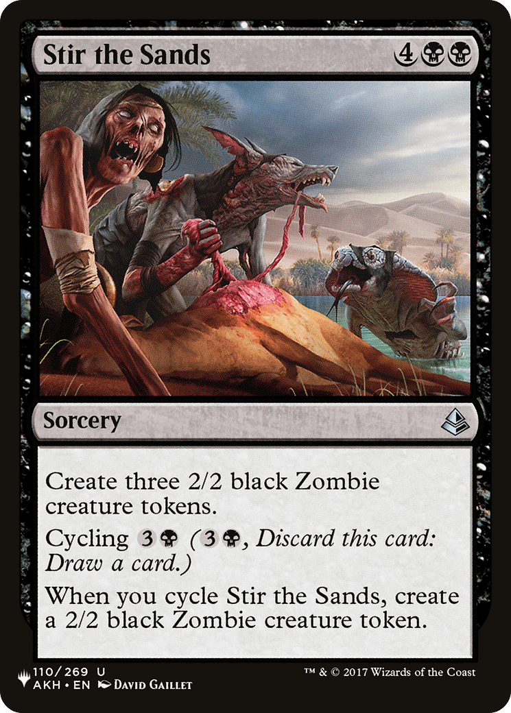 Stir the Sands |  (AKH-110) [The List]