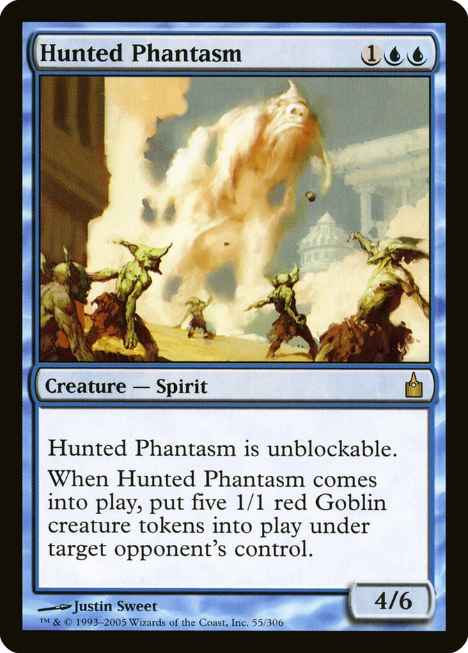 Hunted Phantasm 55/306 (Ravnica: City of Guilds)  - Foil