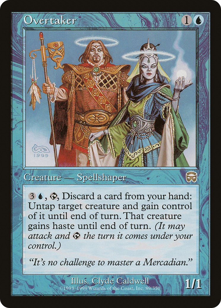 Overtaker [Mercadian Masques] Foil