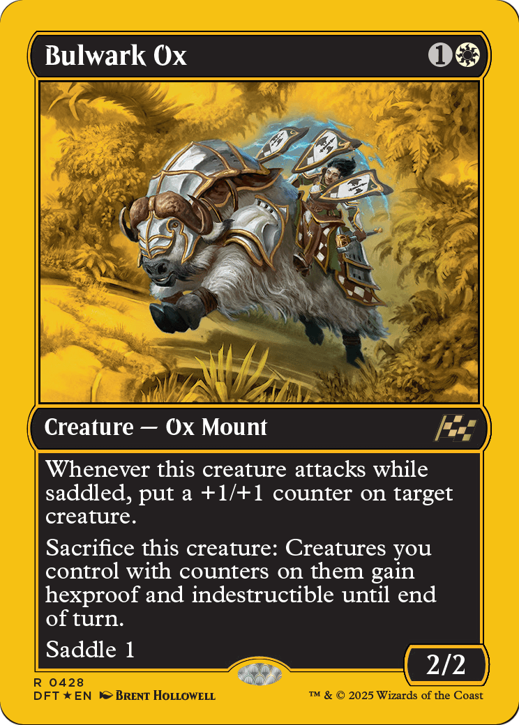 Bulwark Ox (First-Place Foil) |  Foil (428) [Aetherdrift]