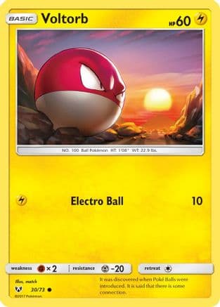 Voltorb 030/73 - Shining Legends