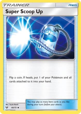 Super Scoop Up 066/73 - Shining Legends Reverse Holofoil