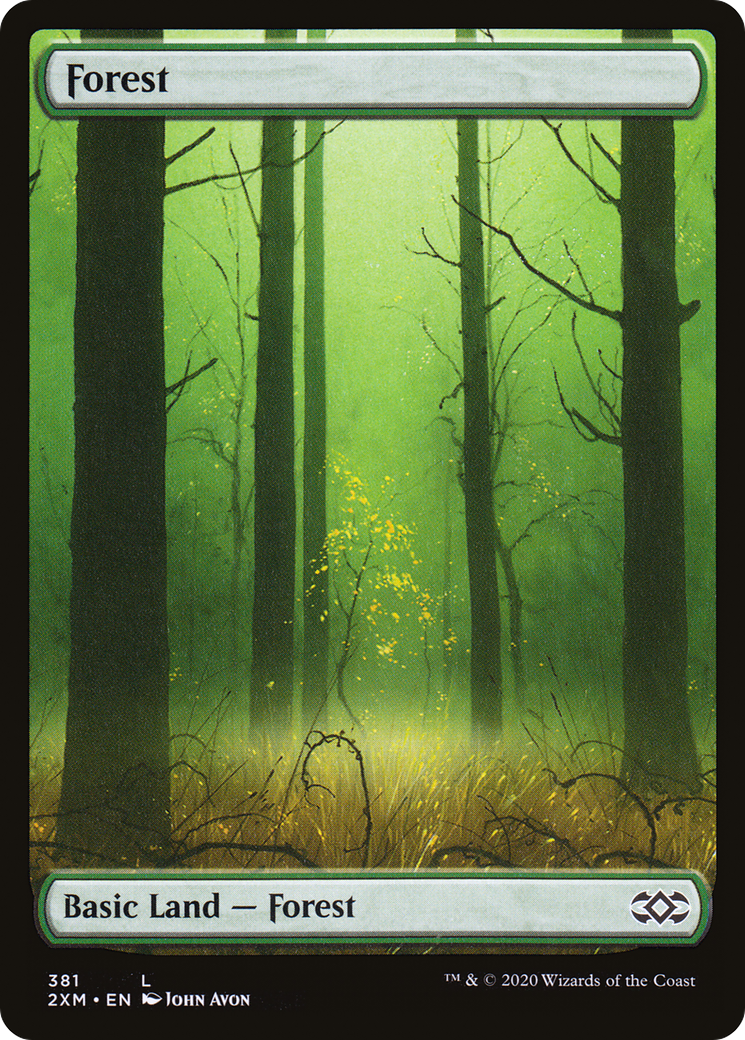 Forest (381) [Double Masters] Foil