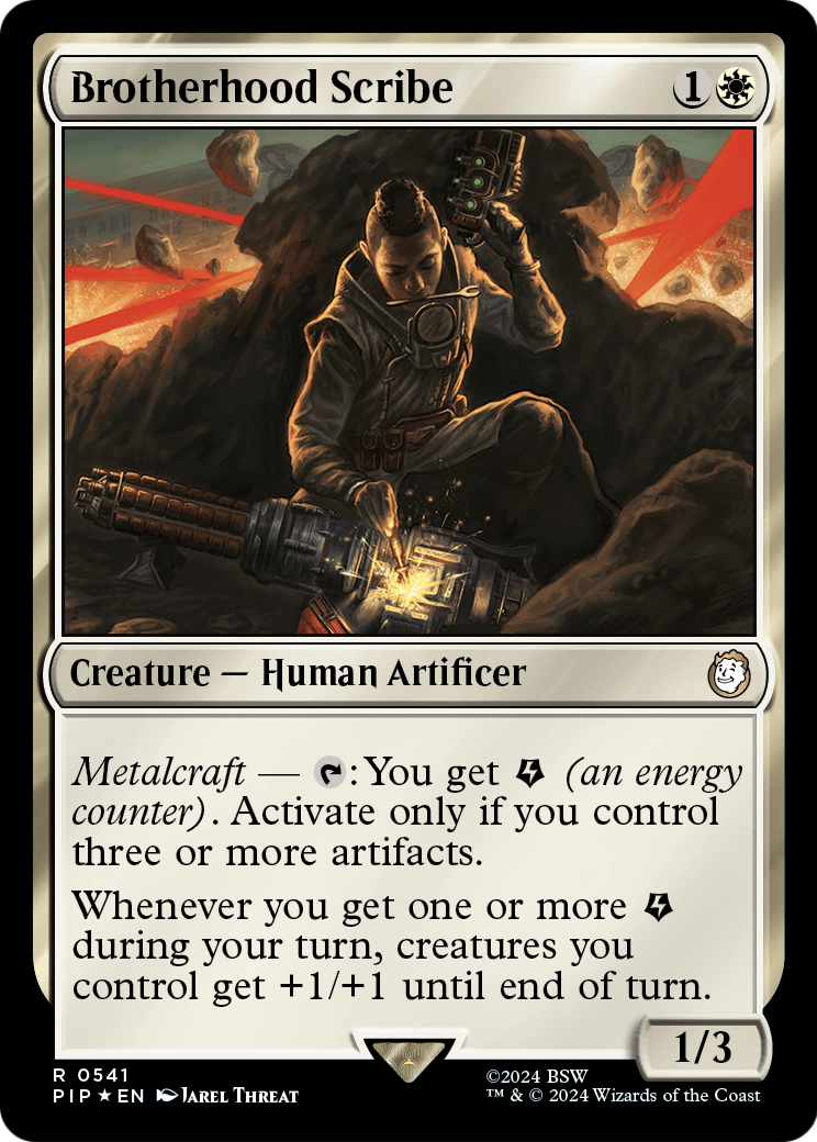 Brotherhood Scribe (Surge Foil) [Fallout]