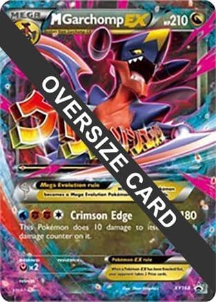 M Garchomp EX XY168 XY168- Jumbo Cards Holofoil