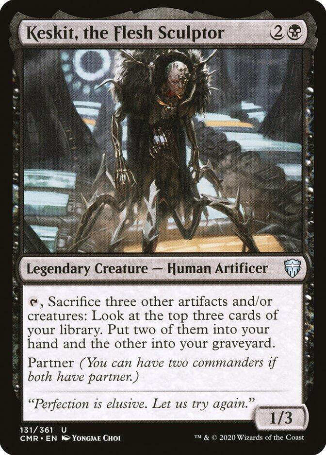Keskit, the Flesh Sculptor 131 (Commander Legends) 