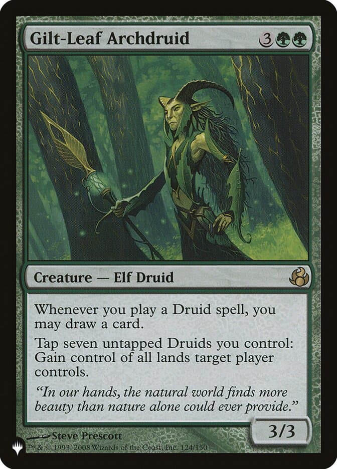 Gilt-Leaf Archdruid |  (MOR-124) [The List]