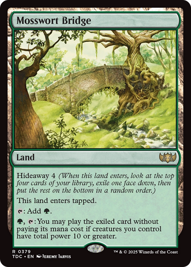 Mosswort Bridge (379) [Commander: Tarkir: Dragonstorm]