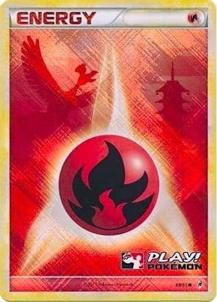 Fire Energy (Play! Pokemon) 89/95 - League & Championship Cards Holofoil