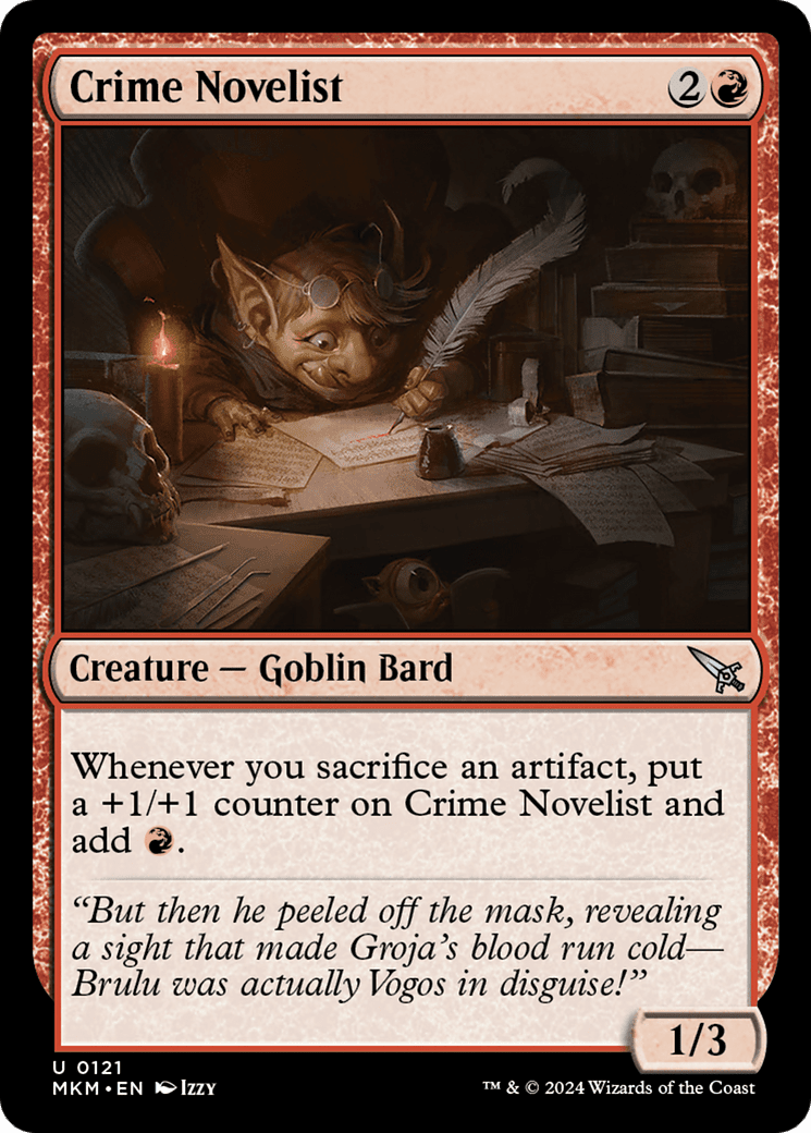 Crime Novelist [Murders at Karlov Manor] Foil