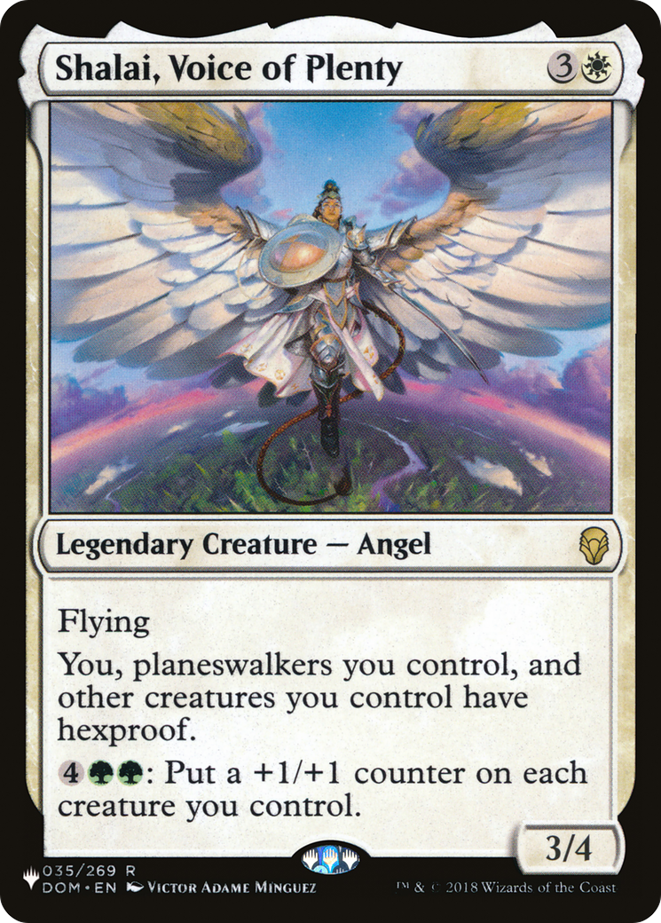 Shalai, Voice of Plenty |  (035/269) [The List Reprints]