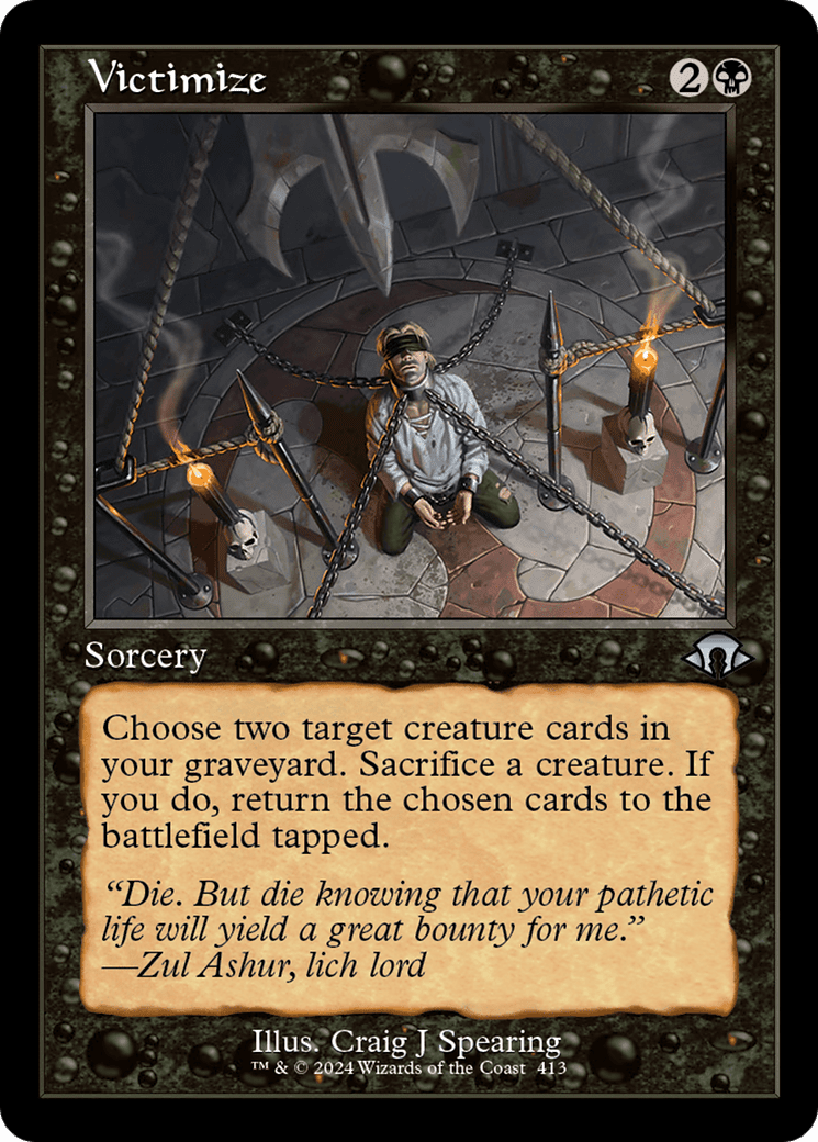 Victimize (Retro) [Modern Horizons 3] Foil