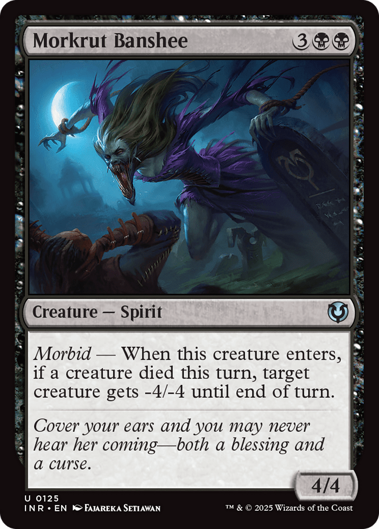 Morkrut Banshee (-125) [Innistrad Remastered]  Foil