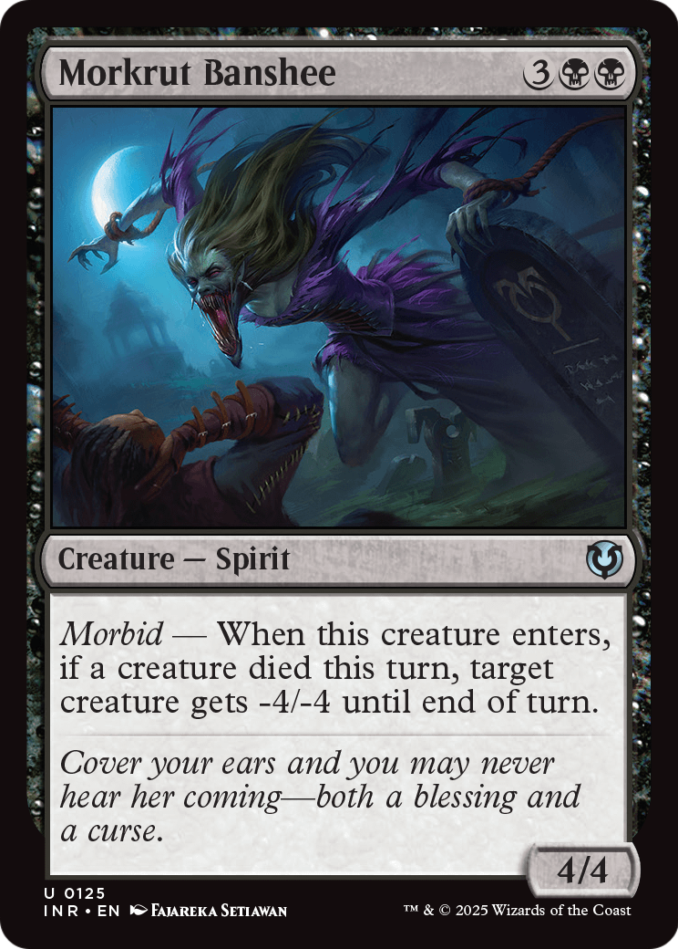 Morkrut Banshee (-125) [Innistrad Remastered]  Foil