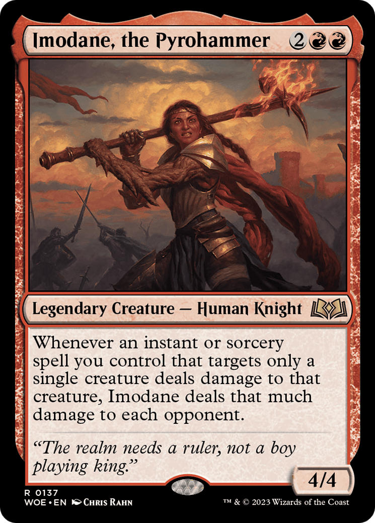 Imodane, the Pyrohammer [Wilds of Eldraine] Foil