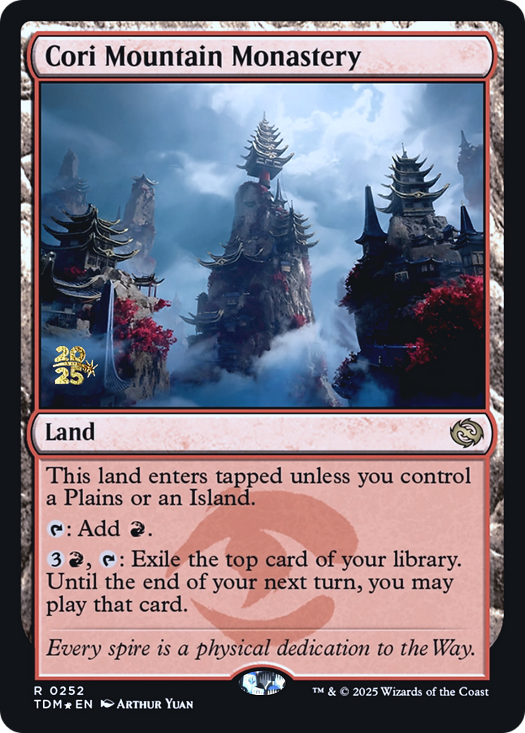 Cori Mountain Monastery (252) [Prerelease Cards]  Foil