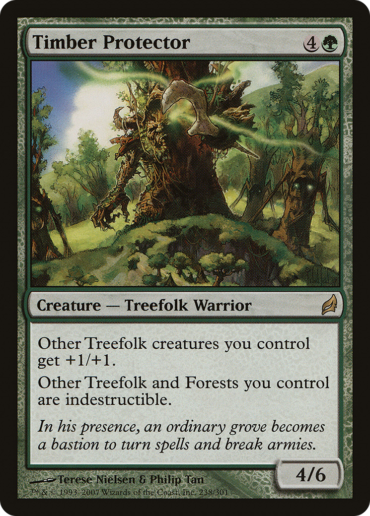 Timber Protector [Lorwyn] Foil